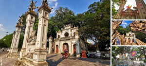 Văn Miếu – Quốc Tử Giám & Thăng Long Tứ Trấn là di tích lịch sử văn hóa tiêu biểu của Hà Nội.