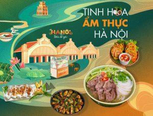 Ẩm thực Hà Nội trong hành trình du lịch Hà Nội tinh tế, đậm đà bản sắc miền Bắc.