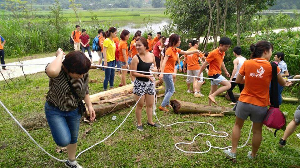 trò chơi team building ngoài trời