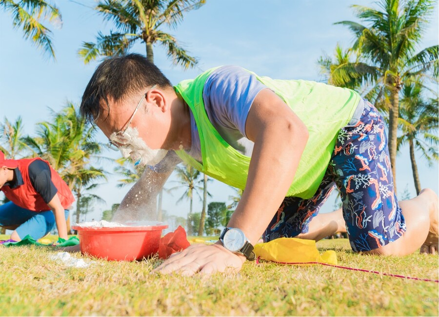 trò chơi team building ngoài trời