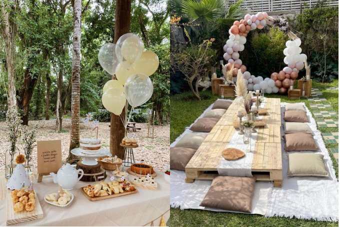 Tiệc sinh nhật ngoài trời